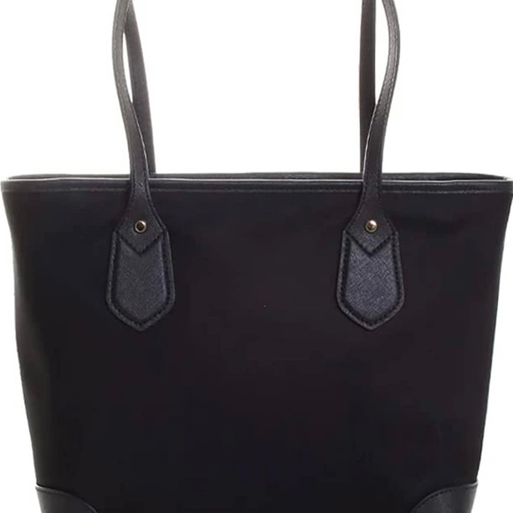 Michael Kors Women's Eva Small Top Zip Tote in Black - Picture 2 of 4